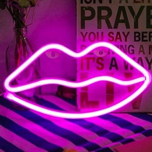 Last 1🤙💋Pink Lips Neon Sign